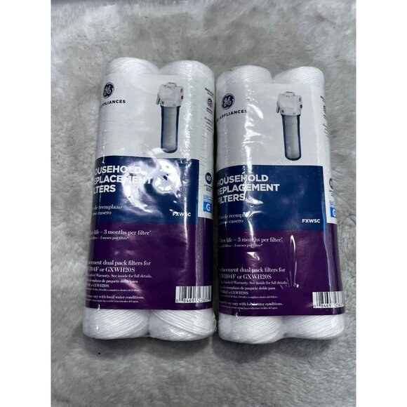 GE Household Replacement Water Filters GXWH20S or GXWH04F Dual Pack - Picture 3 of 5